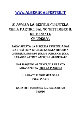 chiusura